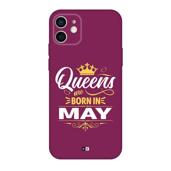 May Born Queens Back Case for iPhone 12 Pro